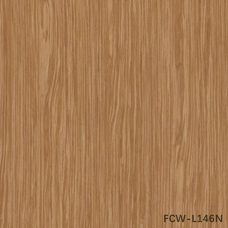 Desain Baru Veneer Kayu Cedar Buatan FCW-L146N/L246C Teknik Potong Irisan 2*8 Inci Untuk Muka Kabinet