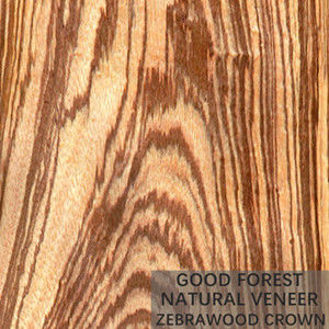 Dekorasi Zebra Natural Wood Veneer Quarter Cut Fancy Plywood