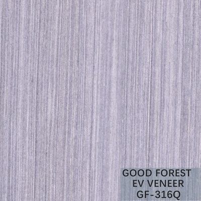 Direkayasa Veneer Kayu Silver Pear Warna Biru Quarter Dipotong Untuk Kayu Lapis Mewah