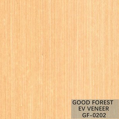 Kabinet Direkayasa Veneer Kayu Anigre Kuning 0,15-0,55mm Slice Cut Natural