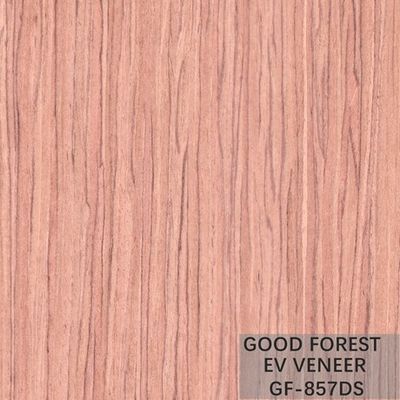 Veneer Kayu Rekayasa Serat Lurus EV Bubinga Veneer Plywood
