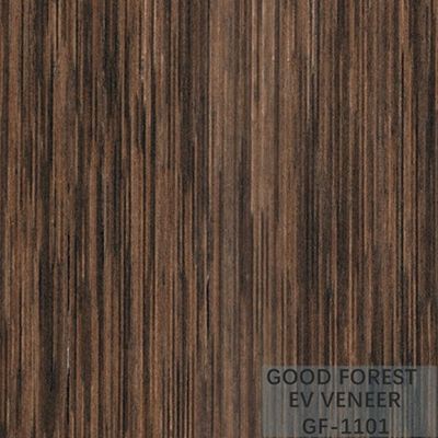 Veneer Kayu Rekayasa Veneer Kayu Sayap Ayam Wenge 2500 * 640 mm