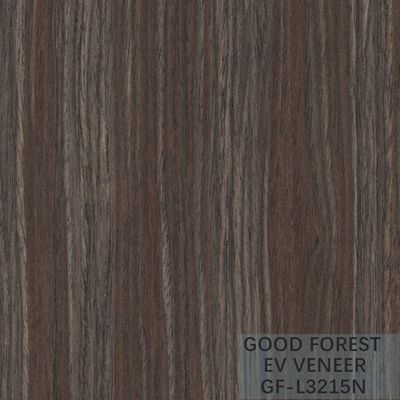 Veneer Kayu Rekayasa Simpul Pohon Veneer EV / Butiran Tekstur Tidak Teratur