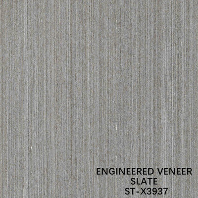 Recon Slate Wood Veneer Walnut X3937 Ukuran Standar Ketebalan 0,15-0,6mm Harga Bagus Untuk Pintu Dan Jendela China Membuat