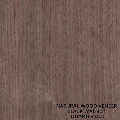 American Natural Walnut Wood Veneer Quarter Memotong Butir Lurus Untuk Pembuatan Furnitur Kelas Tinggi Fsc China Manufacturer
