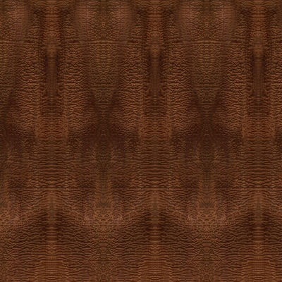 Grade E1 / E0 / P1 / P2 Natural Sapele Pommele Veneer 2745mm Diperpanjang Untuk Hotel