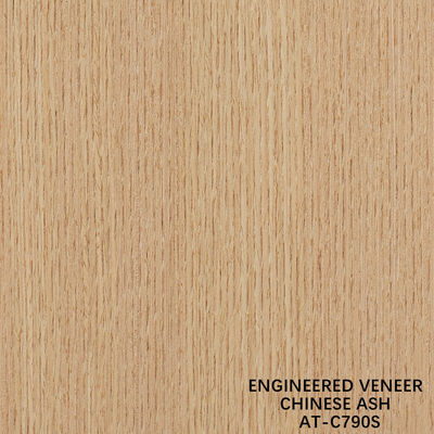 Fancy Wood Veneer Cina Ash buatan manusia ukuran diperpanjang 3100mm dapat disesuaikan untuk dekorasi Cina membuat