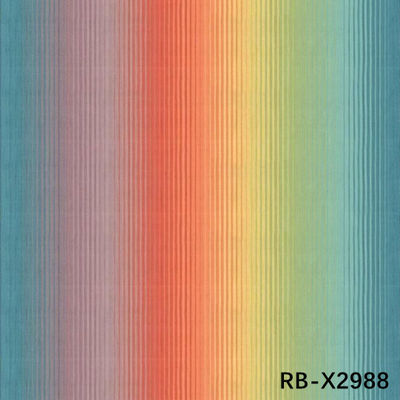 High-End Custom Ev Veneer Rainbow RB-X2988 Chromatic Staight Grain Untuk Ketebalan 0,18-0,6mm Untuk Untuk Hotel