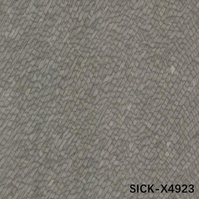 High-End Custom SI.CK-X4923 Insinyur Kayu Veneer Perak Buaya Kulit Rangka Tekstur Untuk Panel mewah