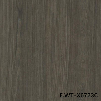 High-End Engineered Wood Veneer Walnut Eropa E.WT-X6723C Crown Dark Brown untuk Dekorasi Hotel China OEM Factory