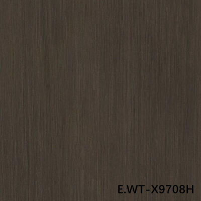 High-End Engineered Wood Veneer European Walnut E.WT-X9708H Straight Grain Brown 2500mm untuk Kabinet Face China Factory