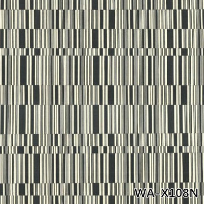 Hitam Dan Putih Teknik Kayu Veneer Ketebalan 0,5mm Dekorasi