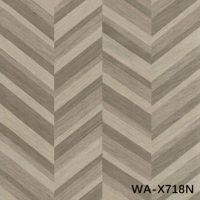 Arrow Grain Engineered Wood Veneer 2500-3100 MM Ukuran Panjang Untuk Panel Dinding
