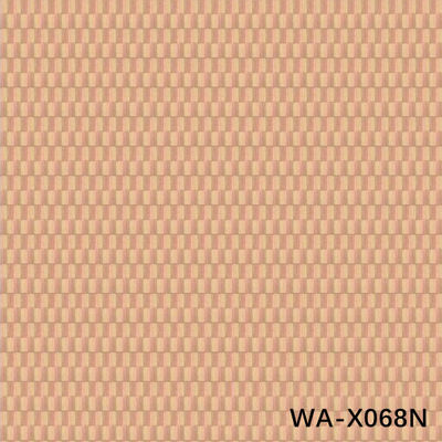 Ukuran Memanjang Veneer Kayu Rekayasa Tekstur Kisi Kecil 2800mm Untuk Hotel WA-X068N