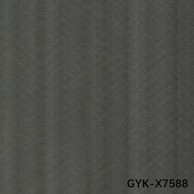 Pintu abu-abu gelap dan jendela High End veneer kayu 2050-3100mm Fleeced kembali