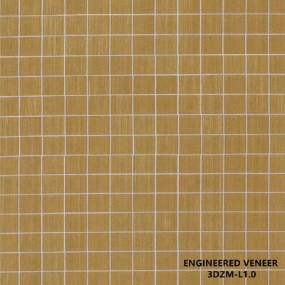 Pemasok Veneer Rekayasa 3D - Veneer Kayu Bebas Simpul Ramah Lingkungan Kustom untuk Furnitur 3DZM-L1.0