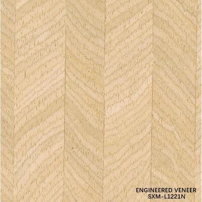 SXM-L1221N Tekstur Khusus Recon Pabrik Veneer Kayu Grosir Veneer berkualitas tinggi untuk Dekorasi permukaan pintu dan lemari kayu Ketebalan 0,40mm